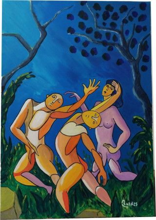 DANZA NOTTURNA (100X70)